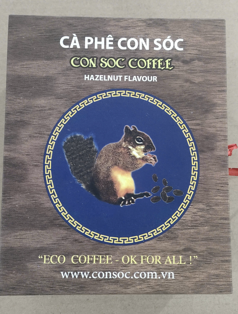 Cà Phê Con Sóc 500g